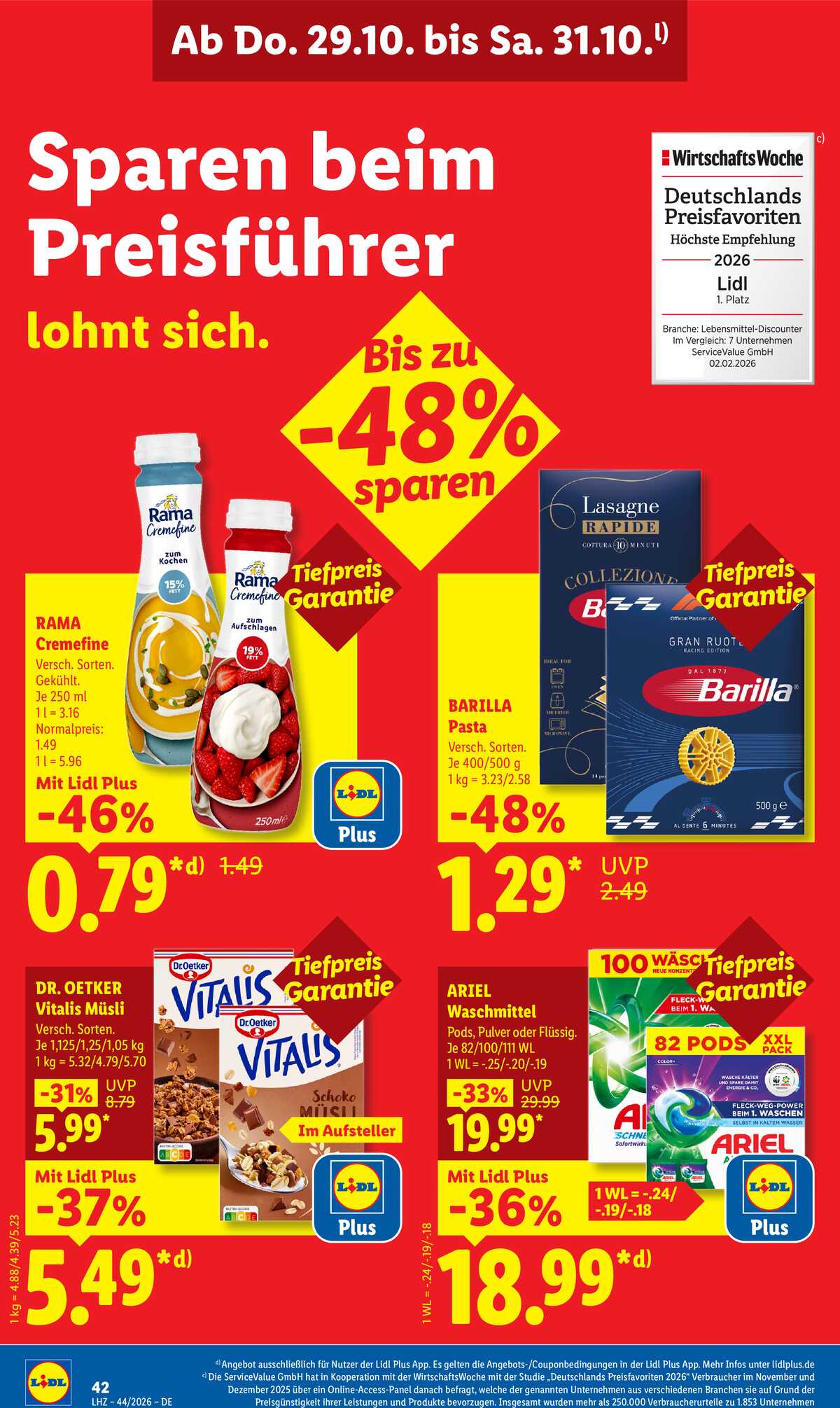 Leták Lidl Německo 26.10.-31.10.2026 strana 64