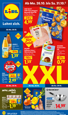 Leták Lidl Německo 26.10.-31.10.2026