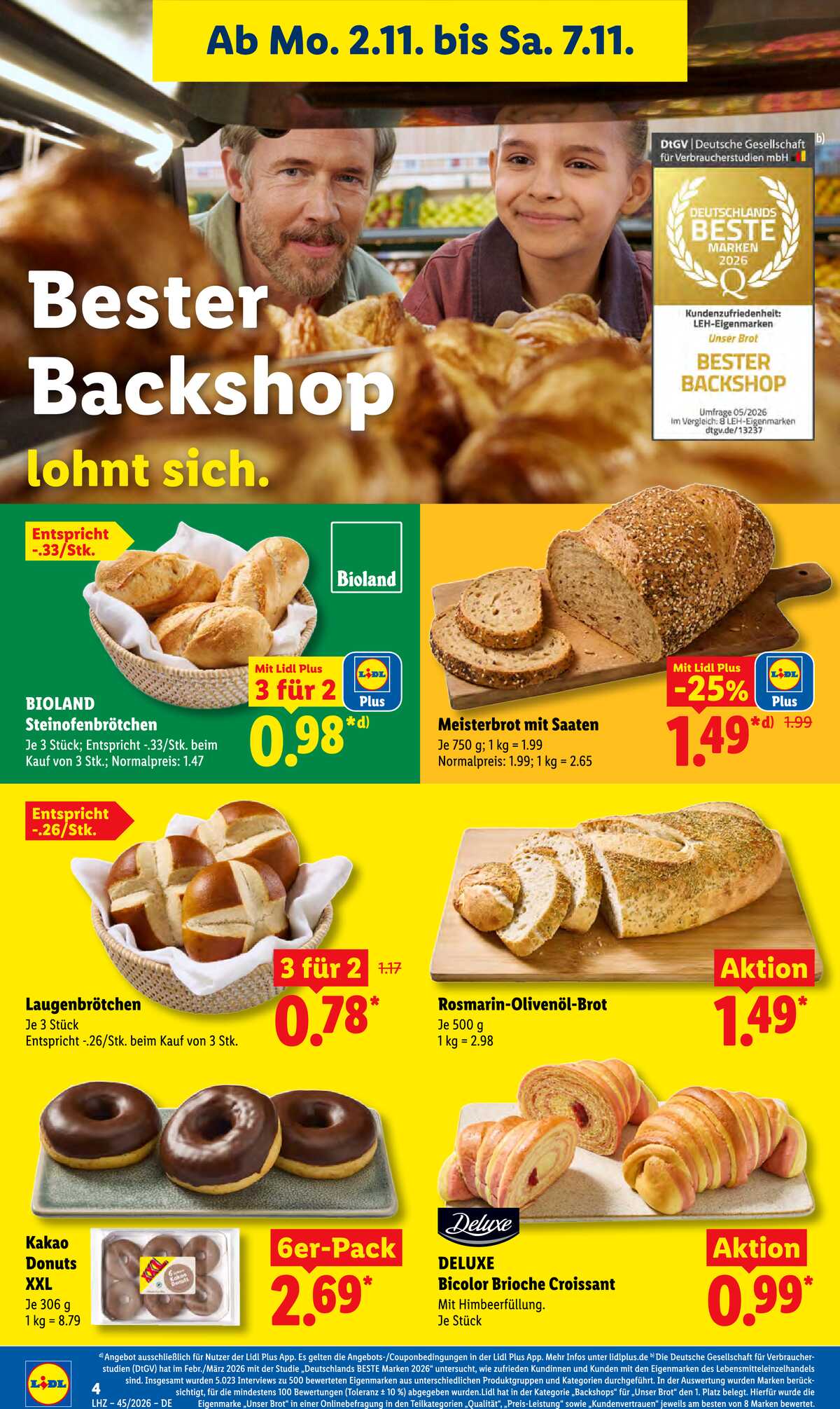 Leták Lidl Německo 2.11.-7.11.2026 strana 10