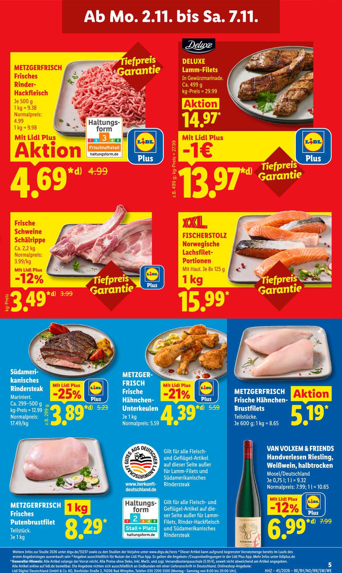 Leták Lidl Německo 2.11.-7.11.2026 strana 11