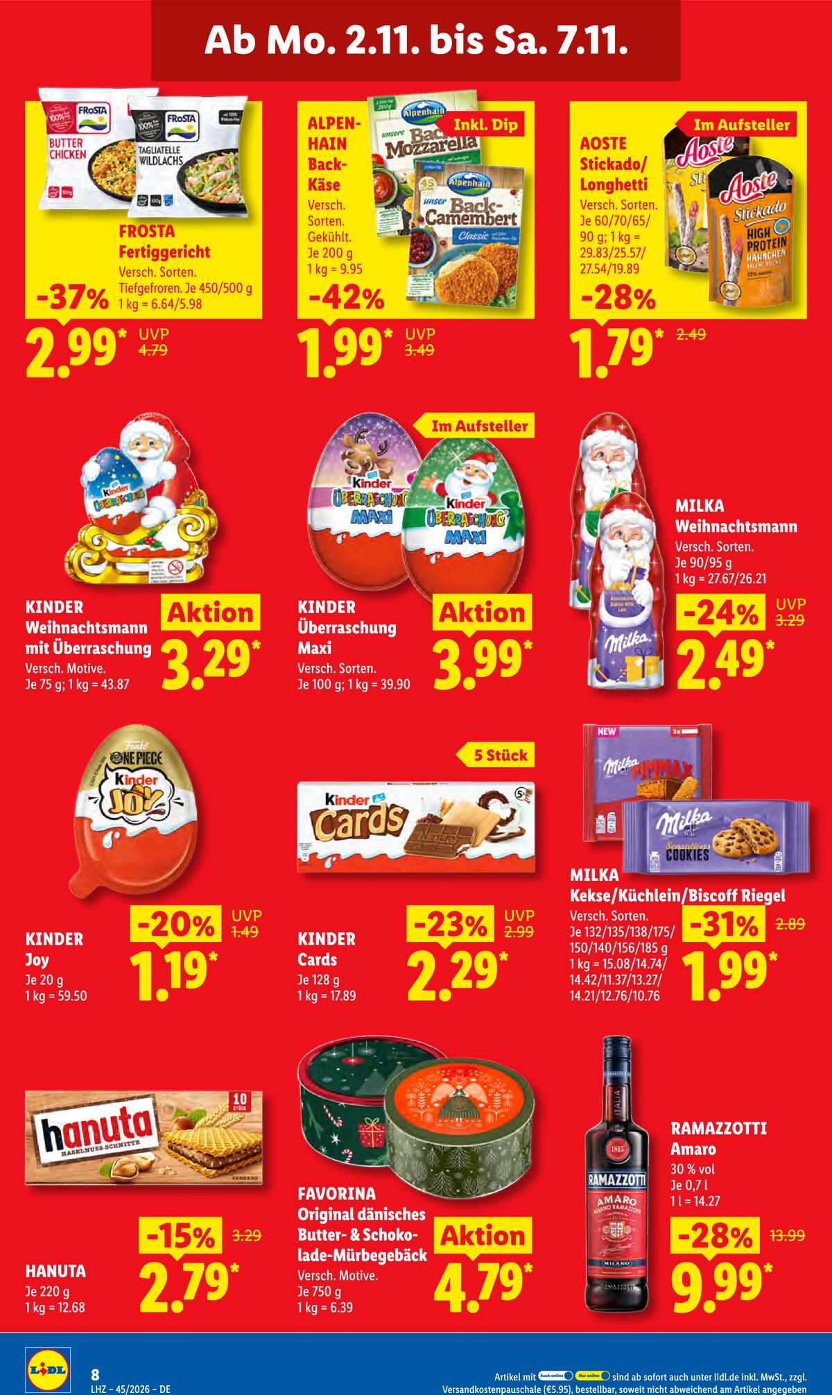 Leták Lidl Německo 2.11.-7.11.2026 strana 14