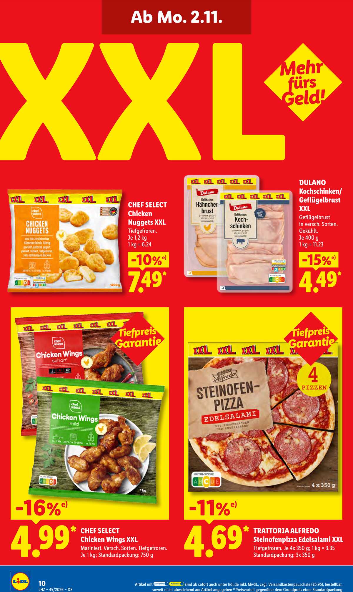 Leták Lidl Německo 2.11.-7.11.2026 strana 18