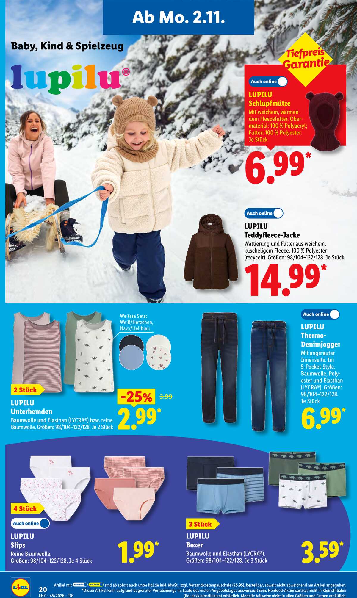 Leták Lidl Německo 2.11.-7.11.2026 strana 36