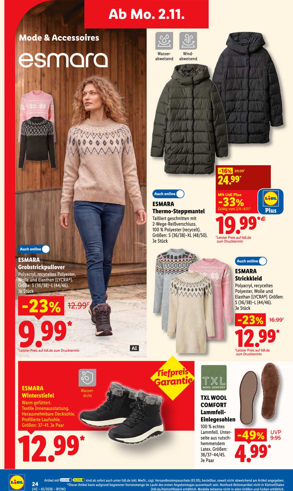 Leták Lidl Německo 2.11.-7.11.2026 strana 40