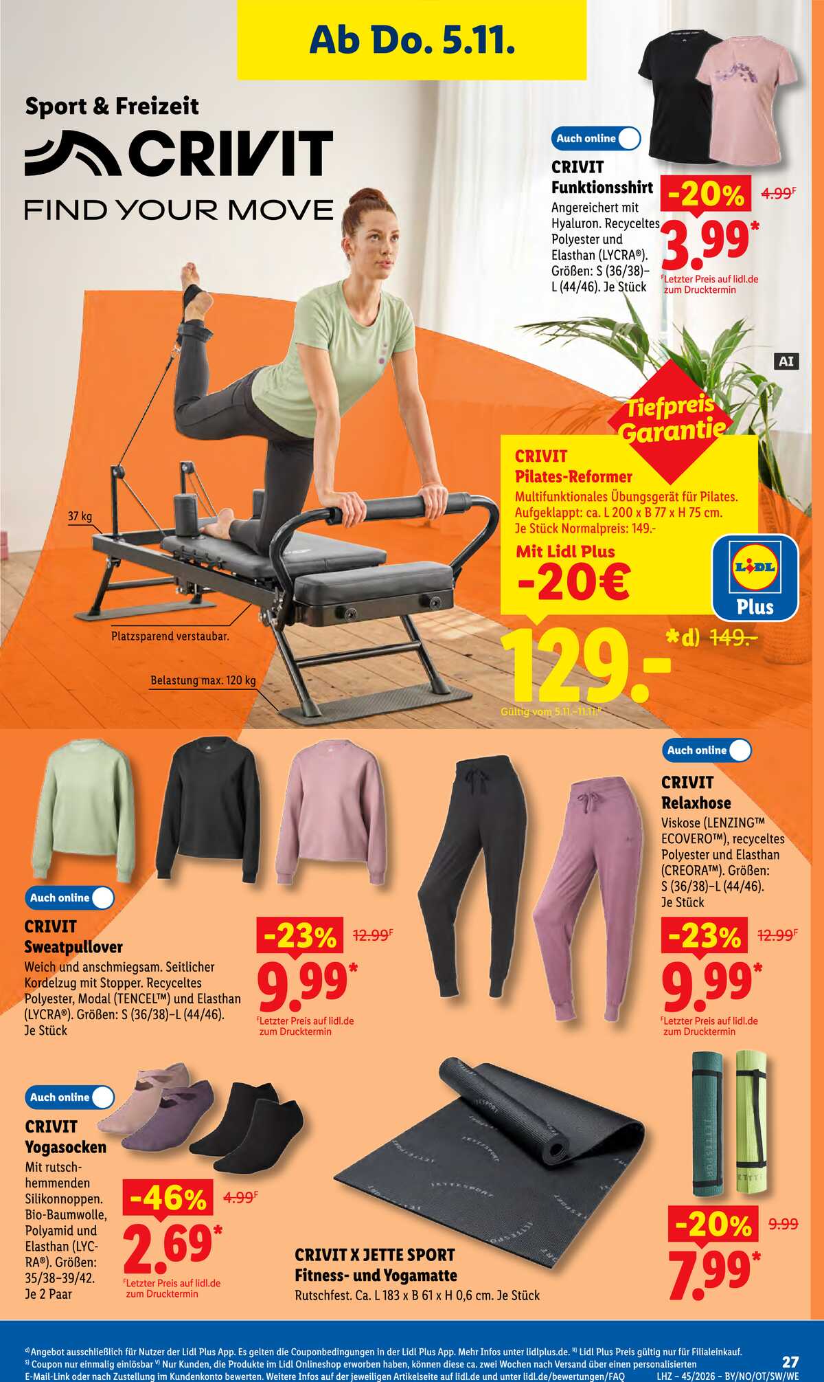 Leták Lidl Německo 2.11.-7.11.2026 strana 43