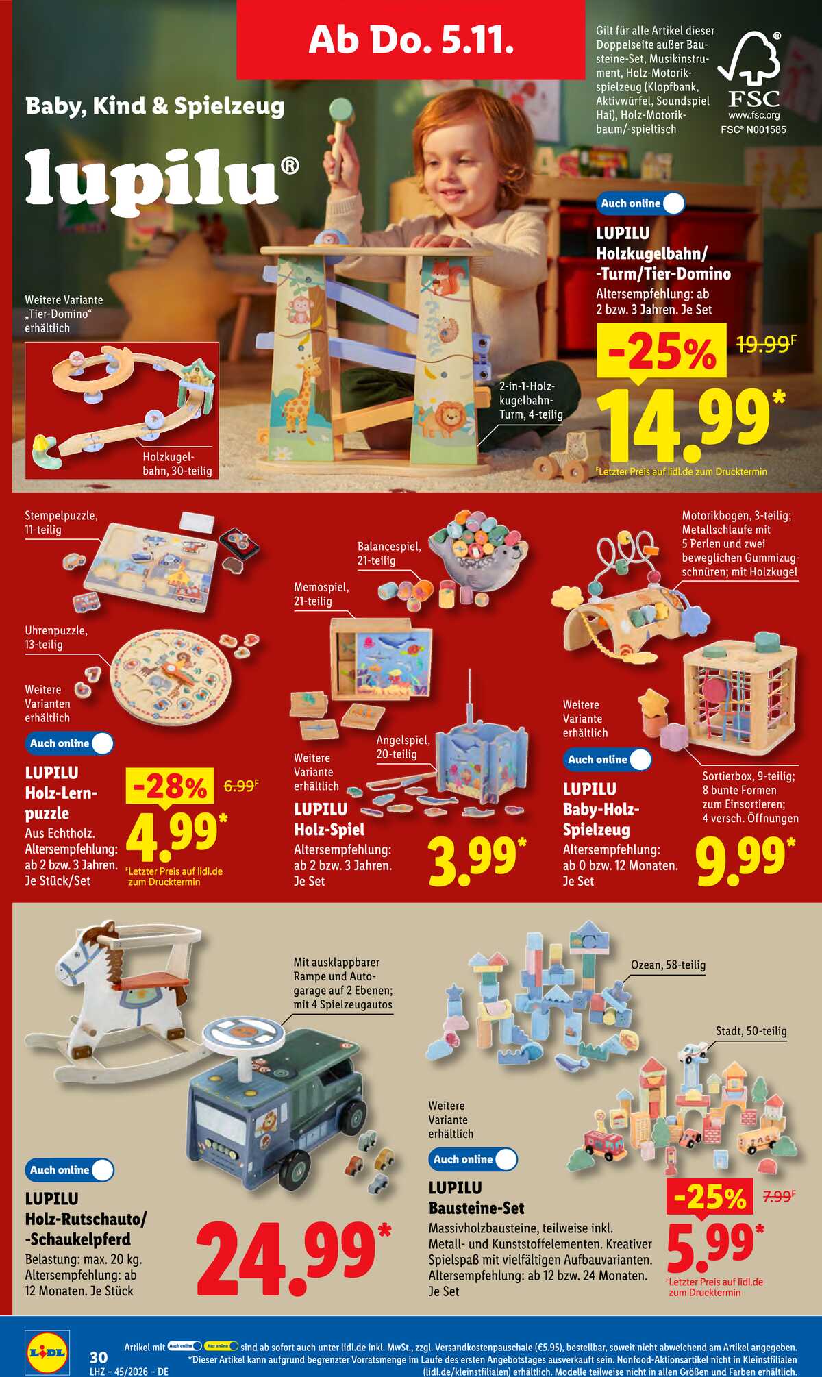 Leták Lidl Německo 2.11.-7.11.2026 strana 48