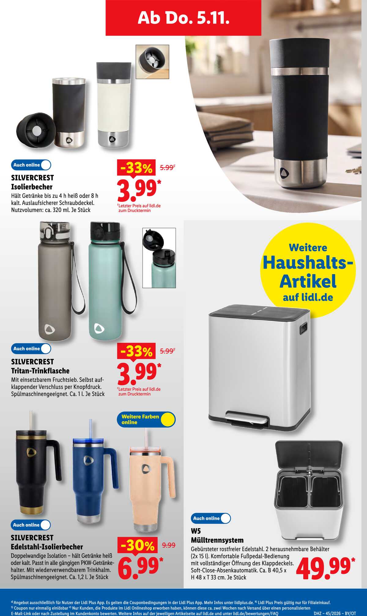 Leták Lidl Německo 2.11.-7.11.2026 strana 55