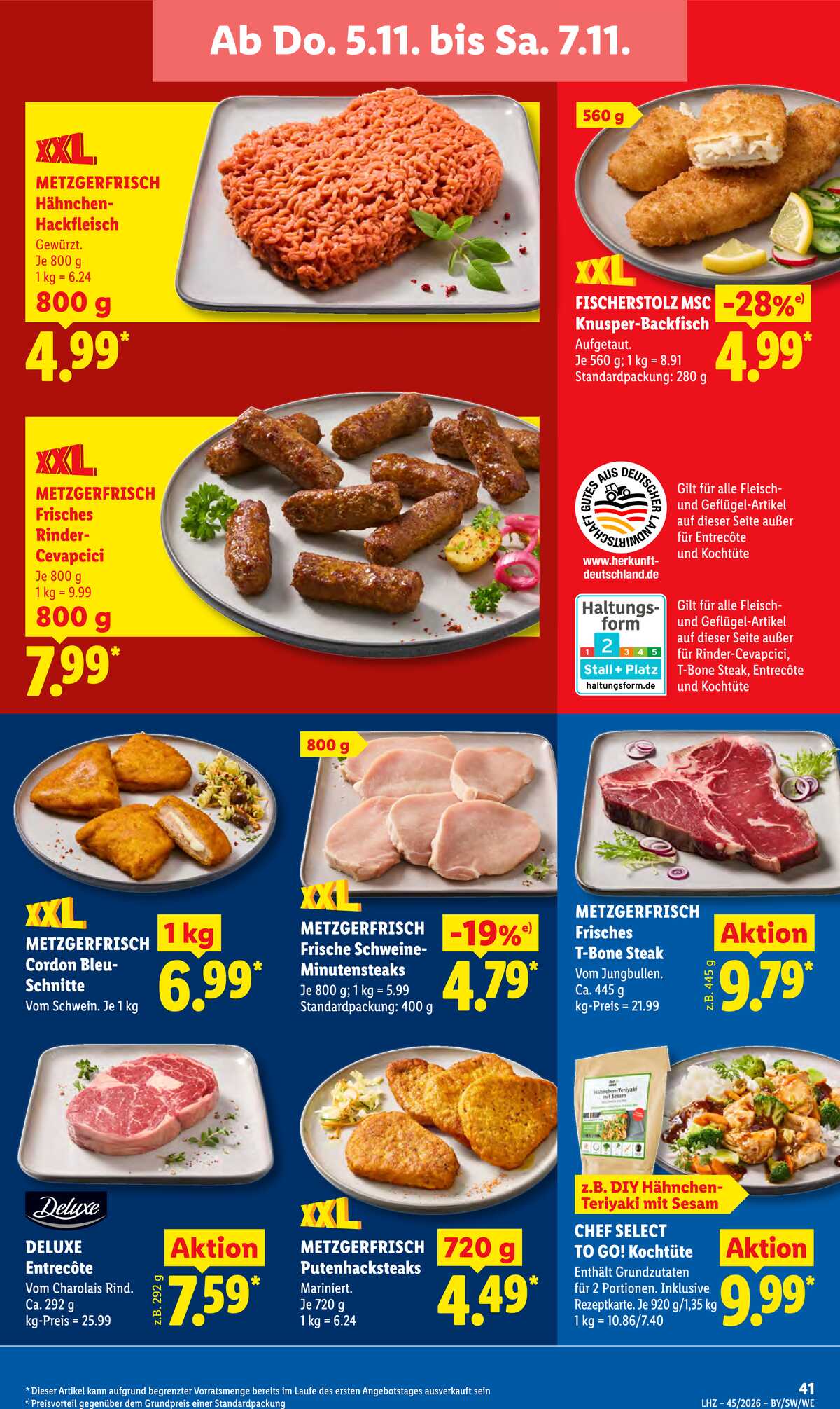 Leták Lidl Německo 2.11.-7.11.2026 strana 61