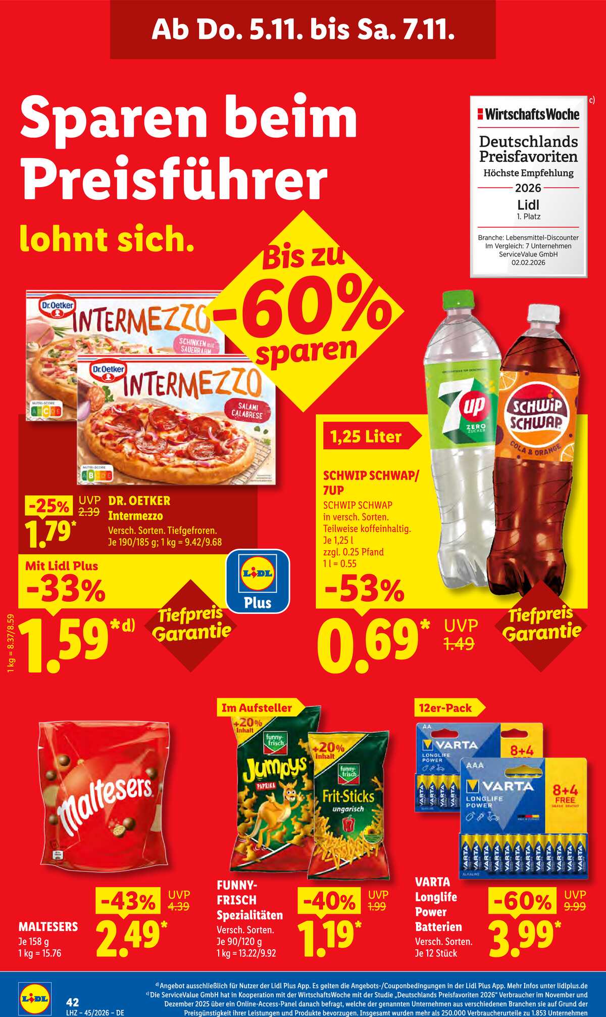 Leták Lidl Německo 2.11.-7.11.2026 strana 62