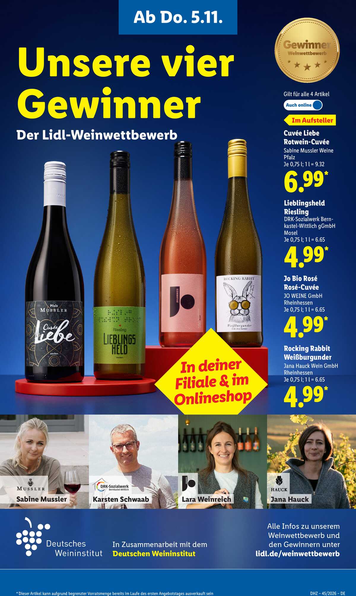 Leták Lidl Německo 2.11.-7.11.2026 strana 65