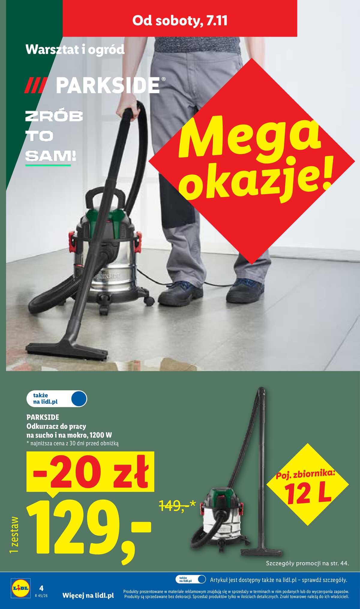 Leták Lidl Polsko 2.11.-8.11.2026 - Katalog strana 4