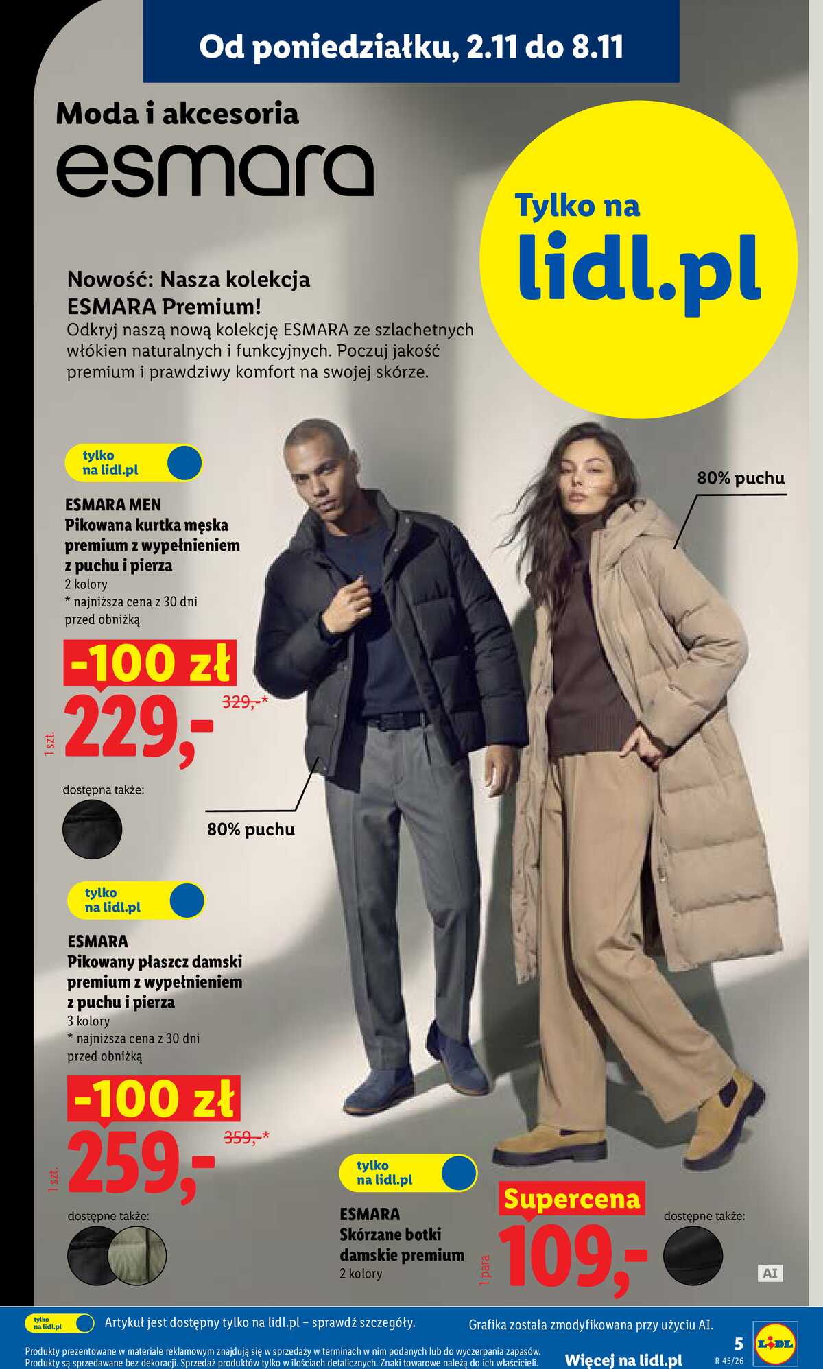 Leták Lidl Polsko 2.11.-8.11.2026 - Katalog strana 7