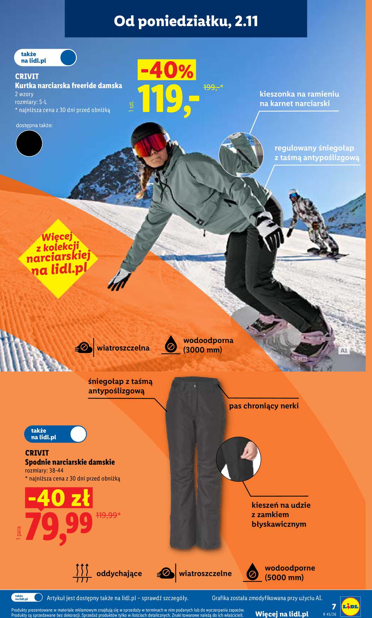 Leták Lidl Polsko 2.11.-8.11.2026 - Katalog strana 9
