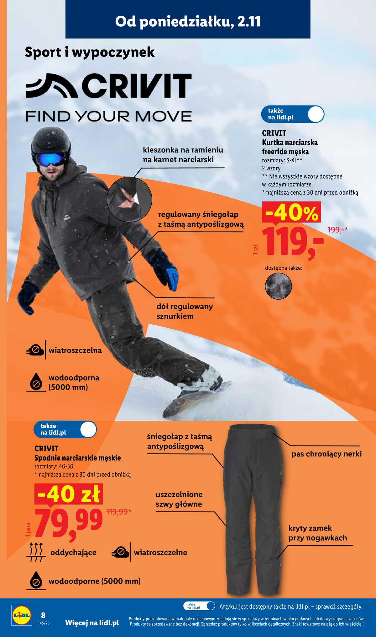 Leták Lidl Polsko 2.11.-8.11.2026 - Katalog strana 10