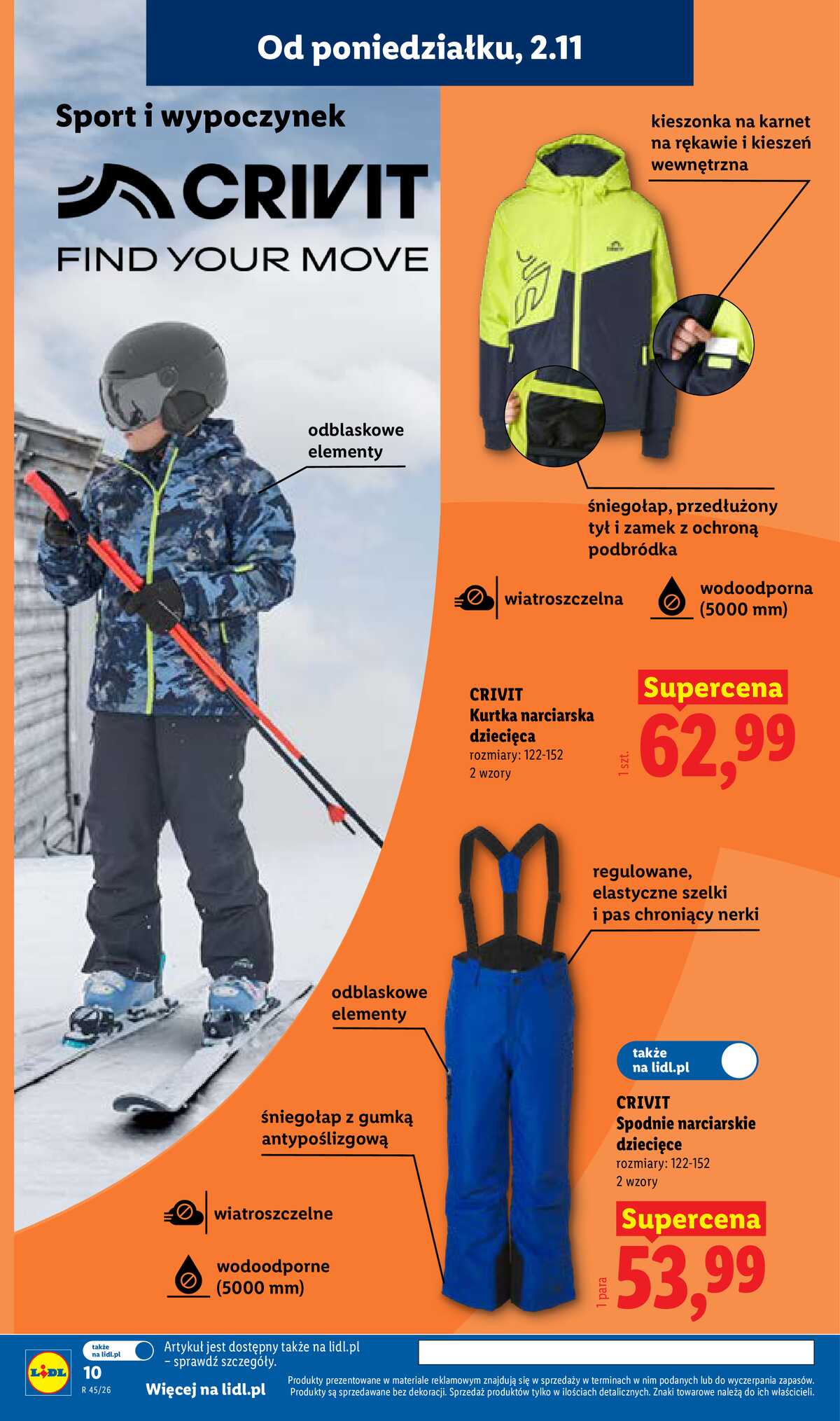 Leták Lidl Polsko 2.11.-8.11.2026 - Katalog strana 12