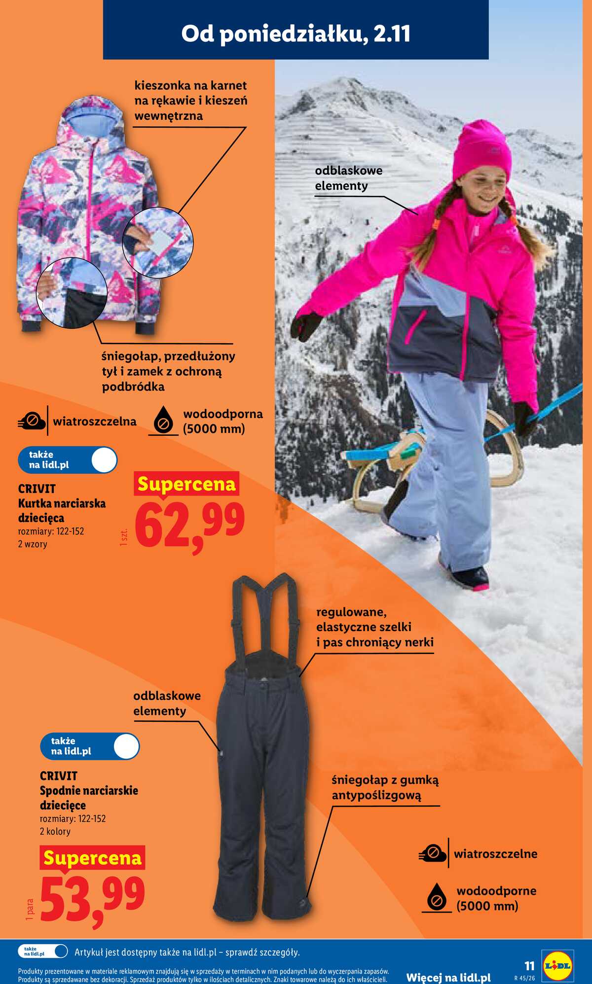 Leták Lidl Polsko 2.11.-8.11.2026 - Katalog strana 13