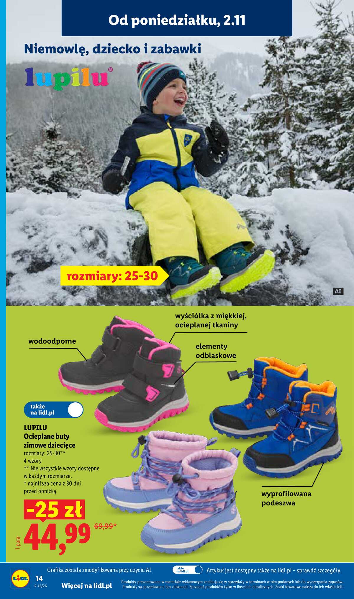 Leták Lidl Polsko 2.11.-8.11.2026 - Katalog strana 18