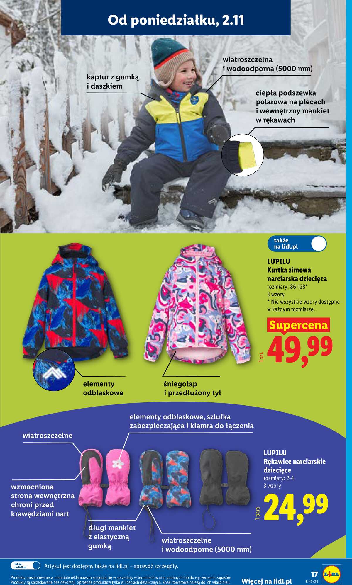 Leták Lidl Polsko 2.11.-8.11.2026 - Katalog strana 21
