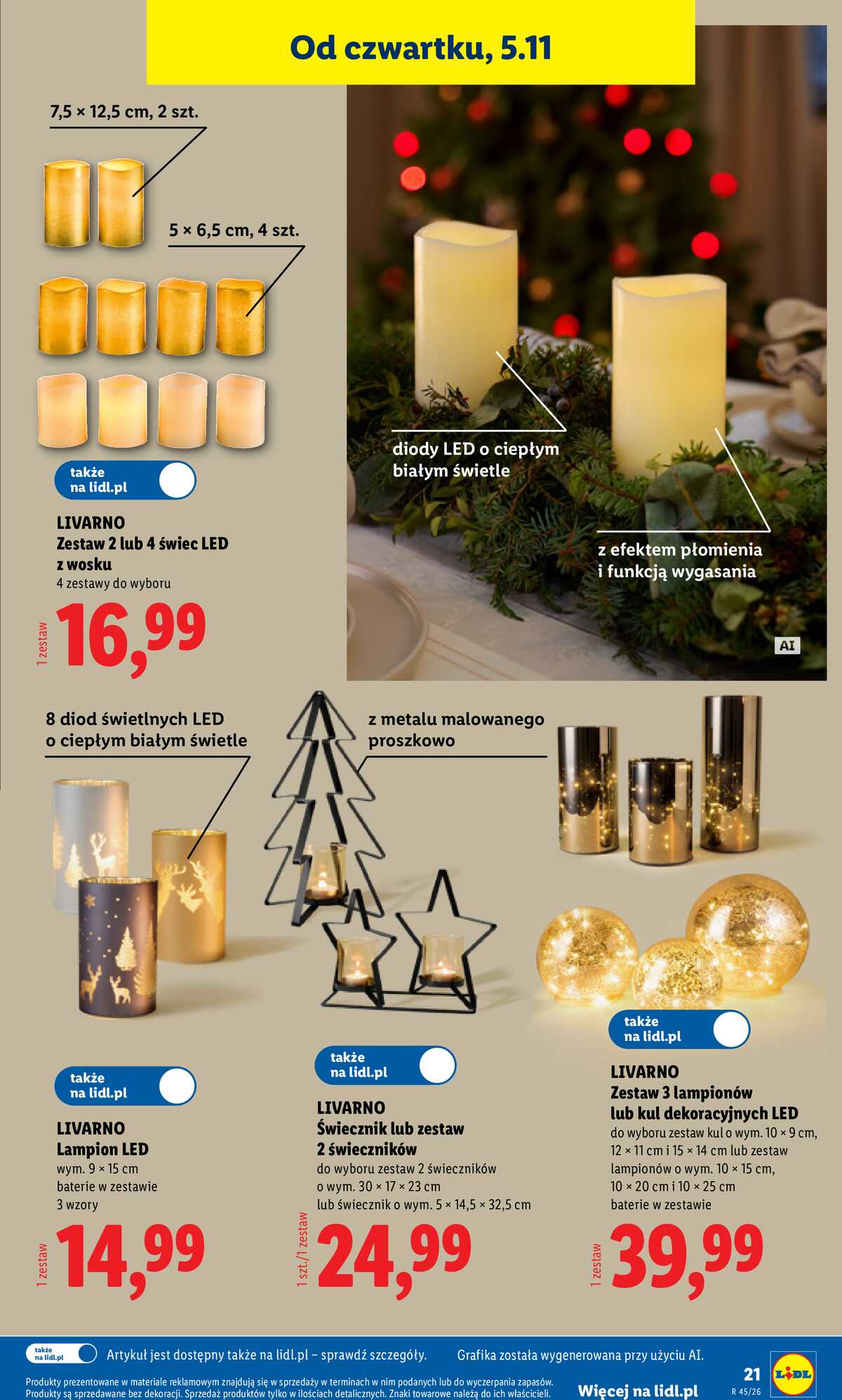 Leták Lidl Polsko 2.11.-8.11.2026 - Katalog strana 27