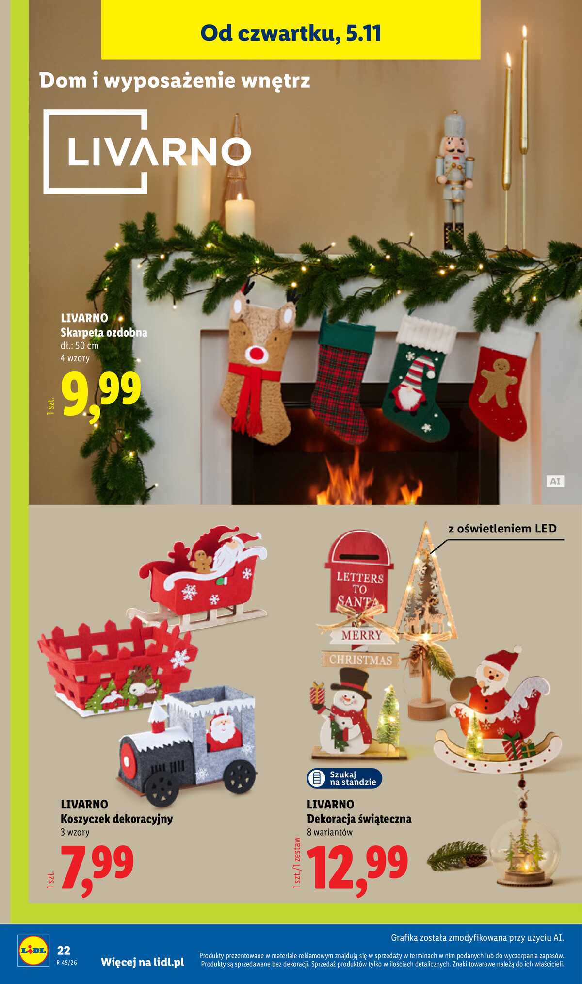 Leták Lidl Polsko 2.11.-8.11.2026 - Katalog strana 28