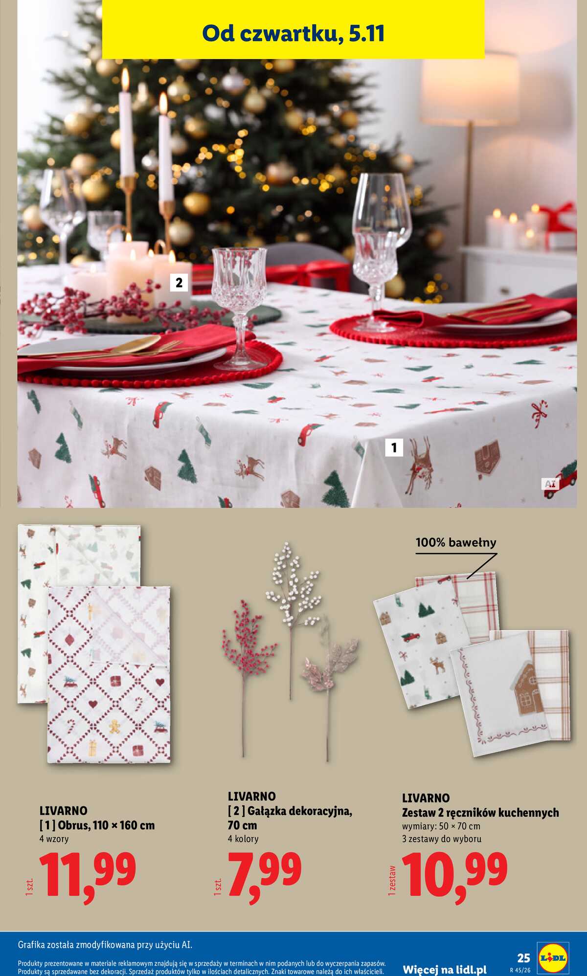 Leták Lidl Polsko 2.11.-8.11.2026 - Katalog strana 31