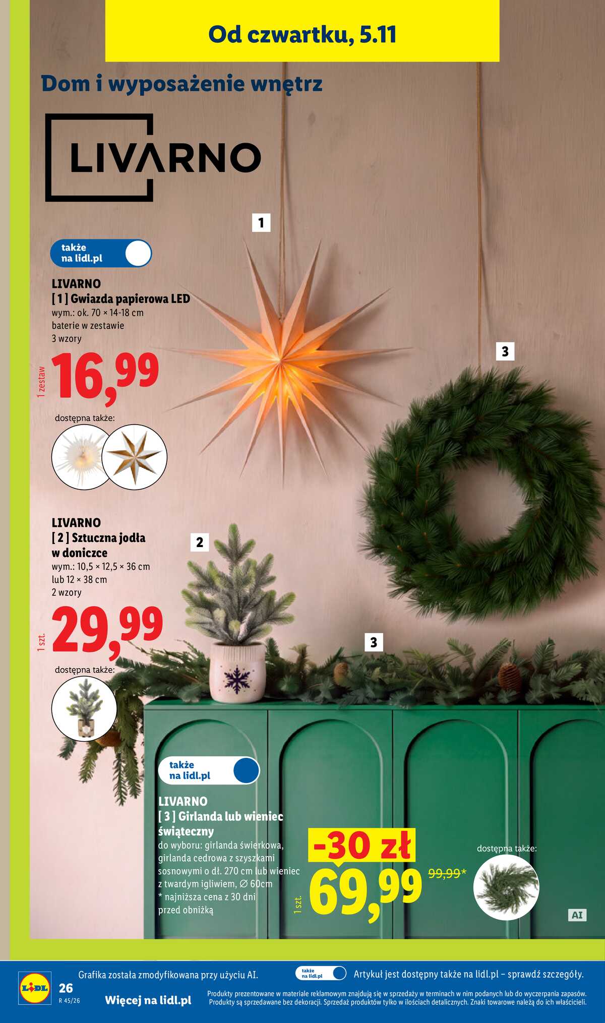Leták Lidl Polsko 2.11.-8.11.2026 - Katalog strana 32