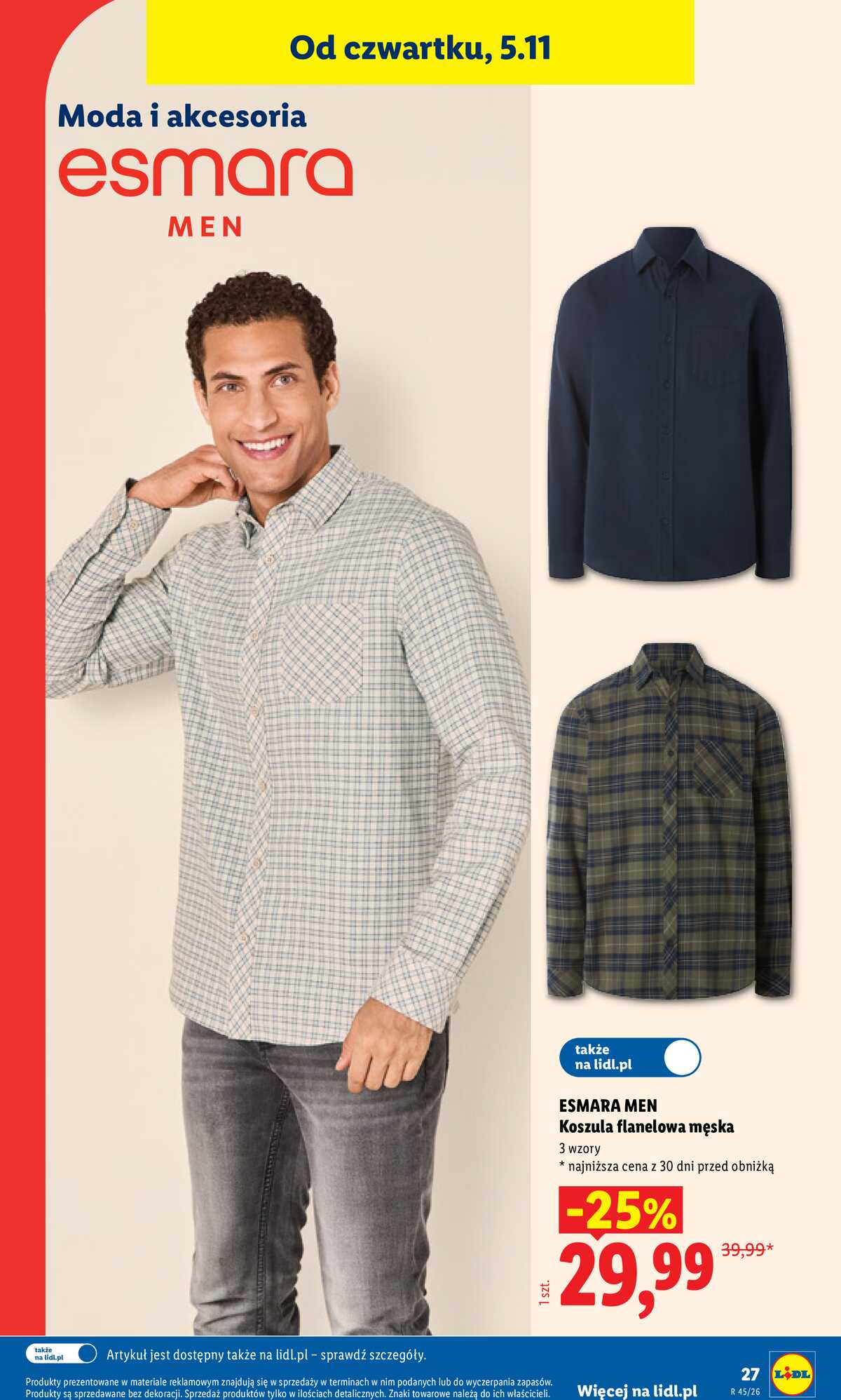Leták Lidl Polsko 2.11.-8.11.2026 - Katalog strana 33