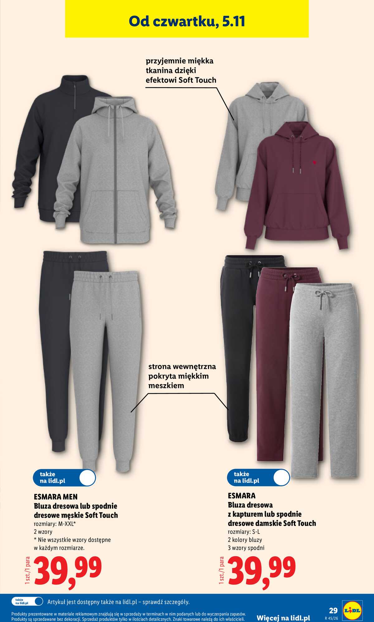 Leták Lidl Polsko 2.11.-8.11.2026 - Katalog strana 35