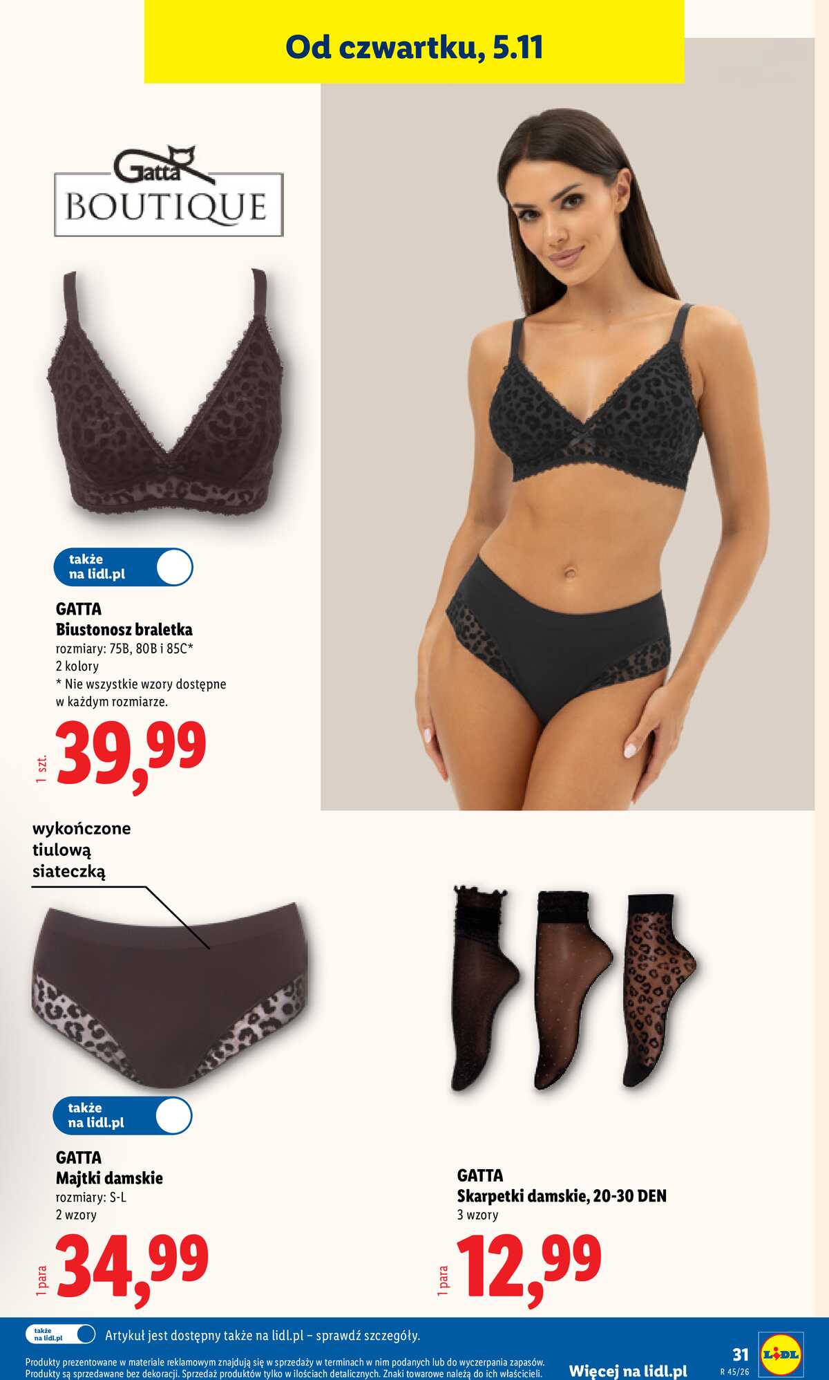 Leták Lidl Polsko 2.11.-8.11.2026 - Katalog strana 37
