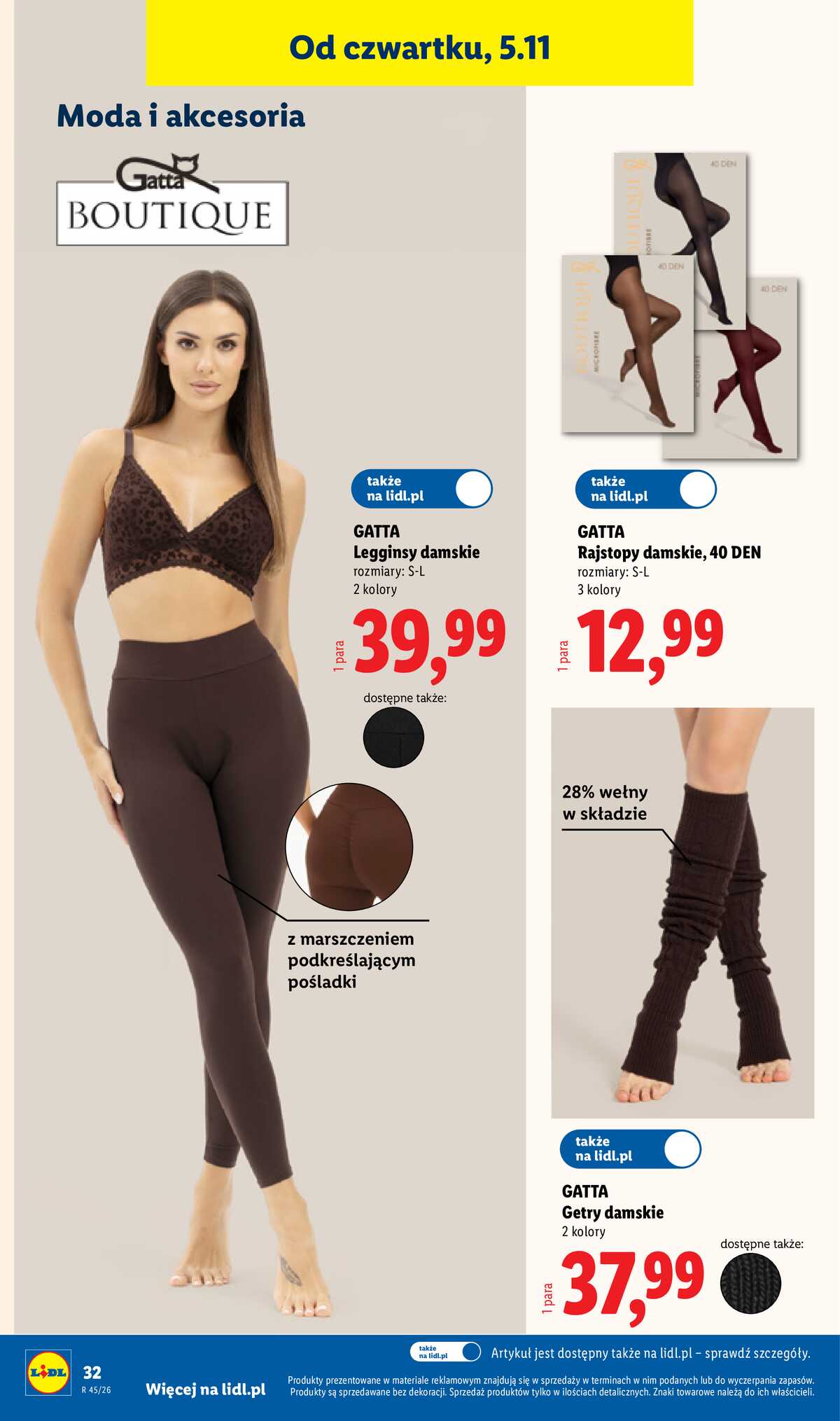 Leták Lidl Polsko 2.11.-8.11.2026 - Katalog strana 38