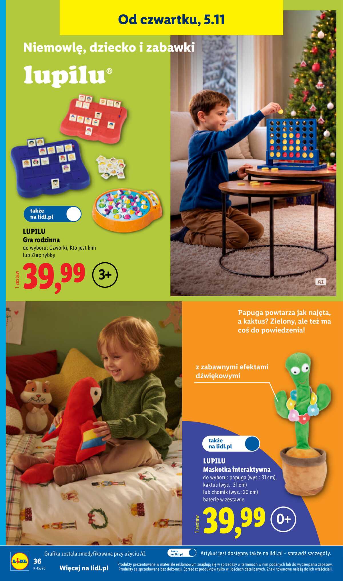 Leták Lidl Polsko 2.11.-8.11.2026 - Katalog strana 42