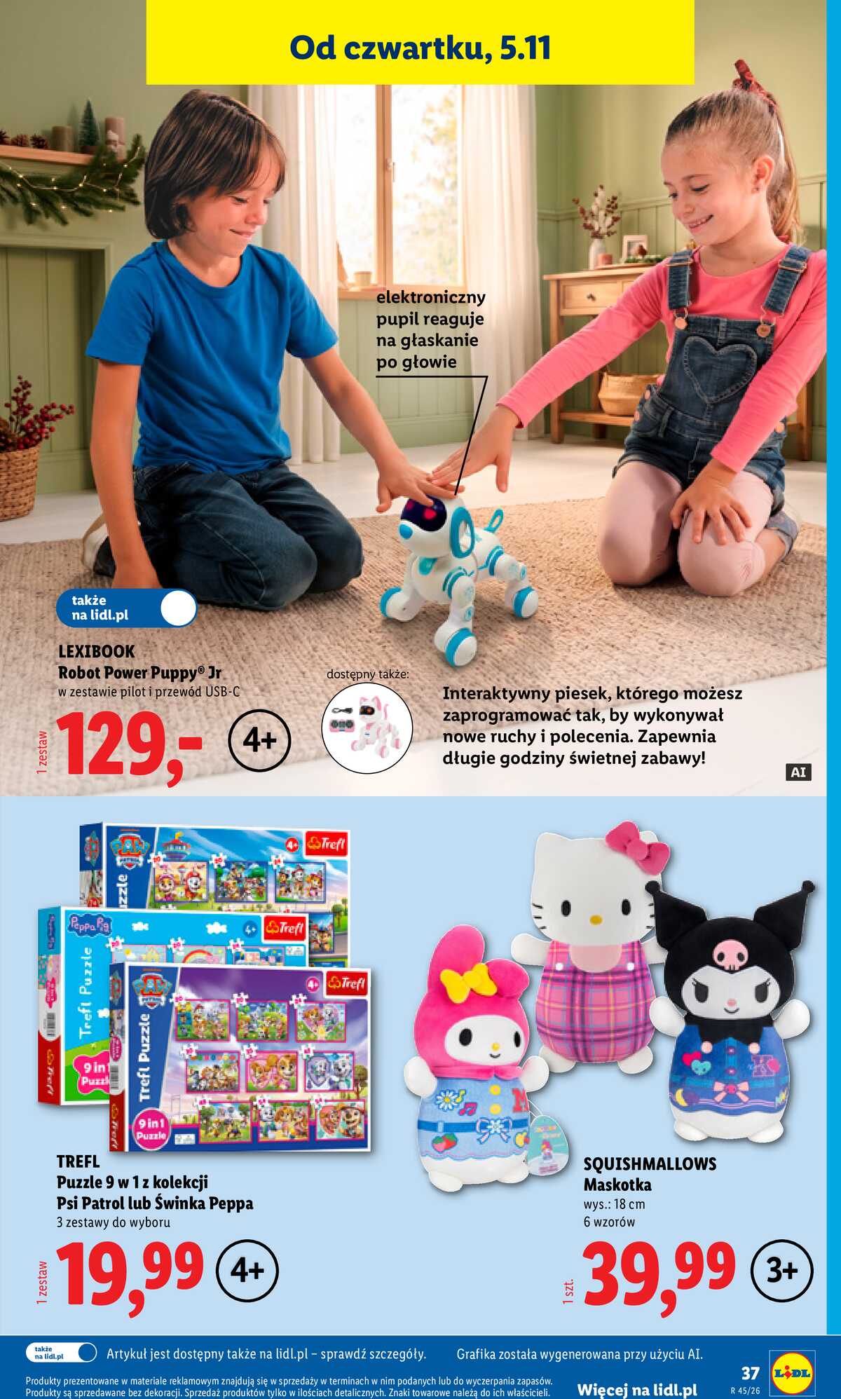 Leták Lidl Polsko 2.11.-8.11.2026 - Katalog strana 43