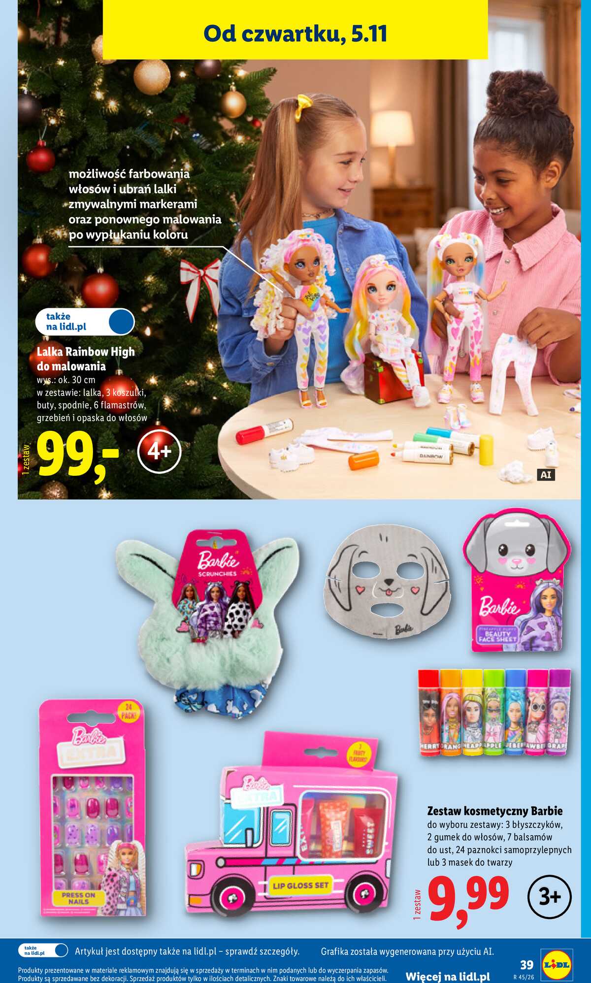 Leták Lidl Polsko 2.11.-8.11.2026 - Katalog strana 45