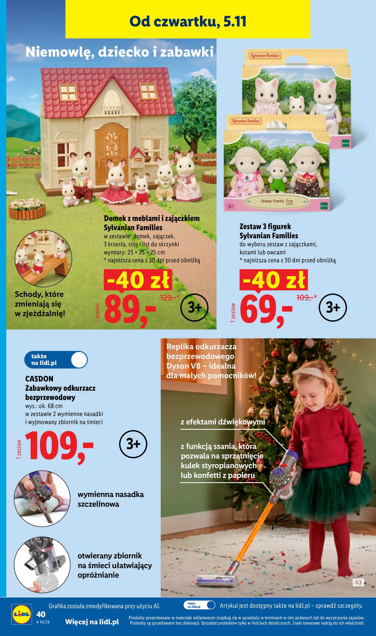 Leták Lidl Polsko 2.11.-8.11.2026 - Katalog strana 46
