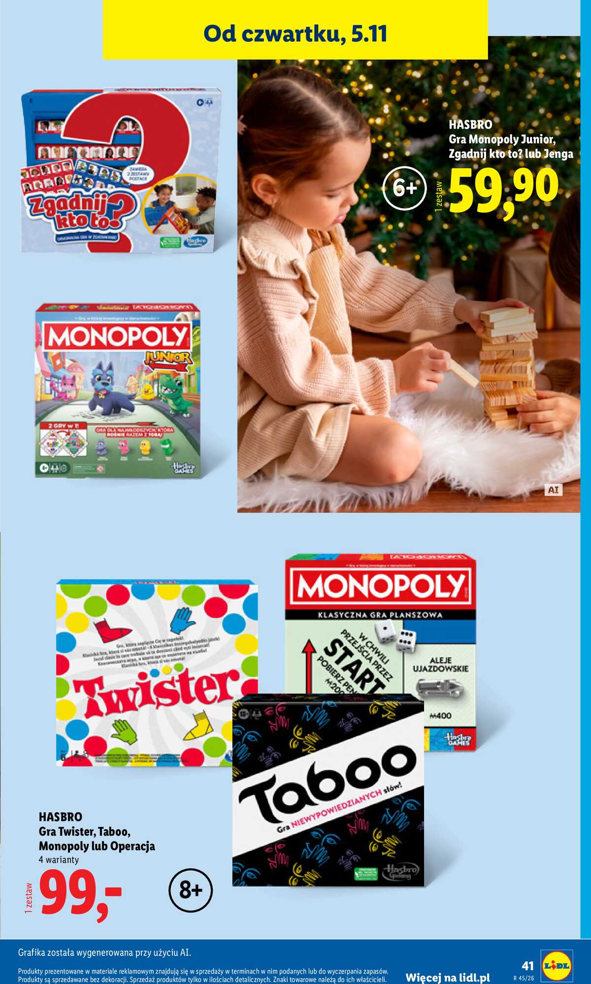 Leták Lidl Polsko 2.11.-8.11.2026 - Katalog strana 47