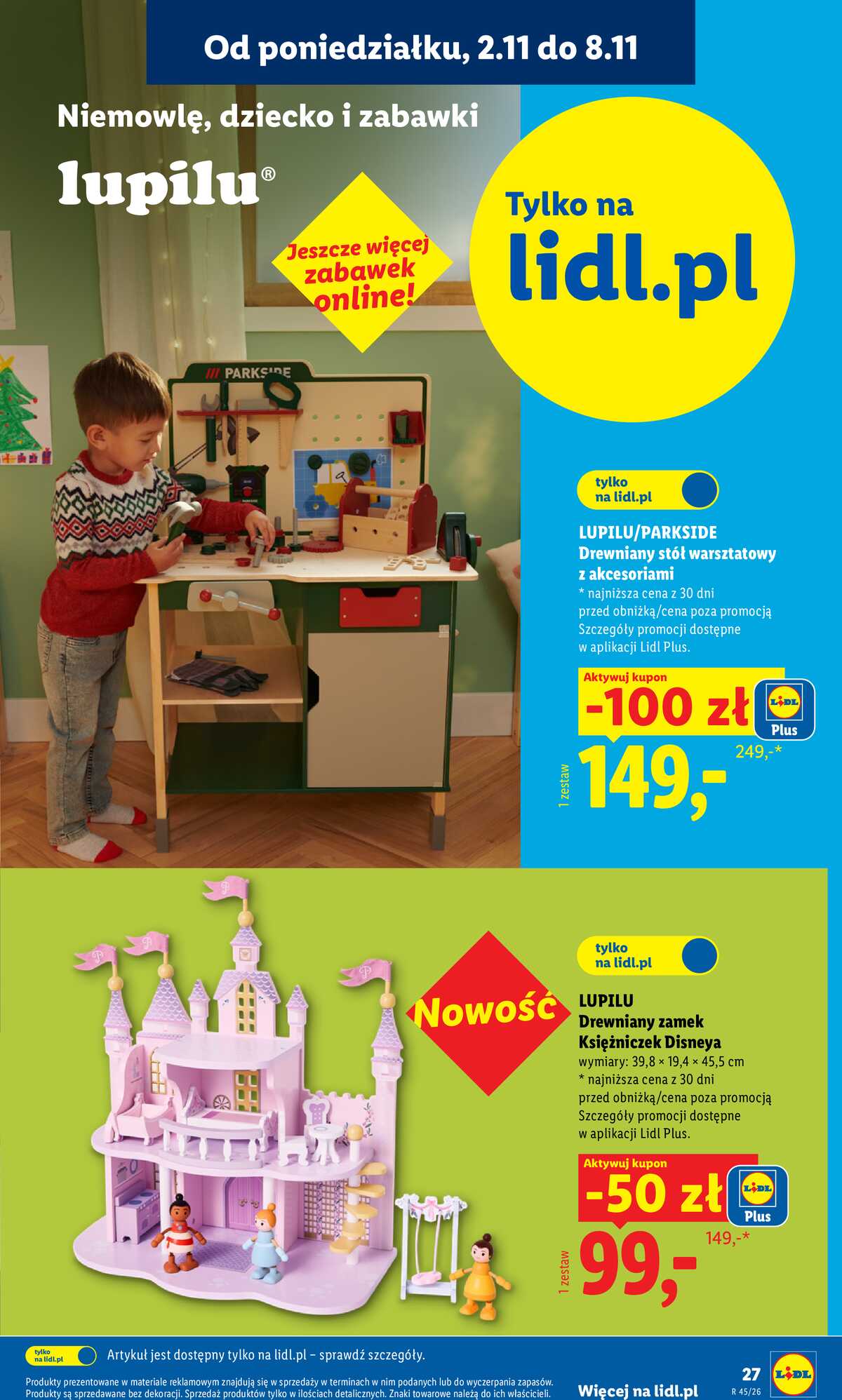 Leták Lidl Polsko 2.11.-8.11.2026 - Katalog strana 48