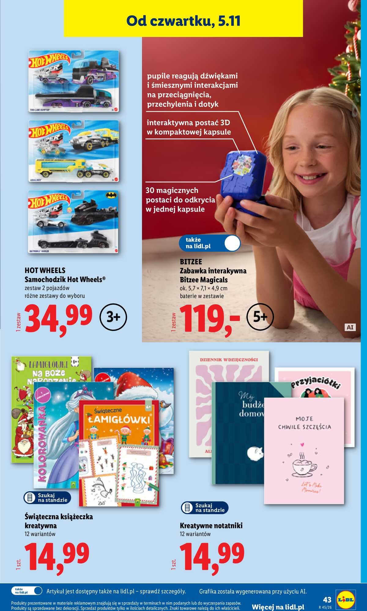 Leták Lidl Polsko 2.11.-8.11.2026 - Katalog strana 49