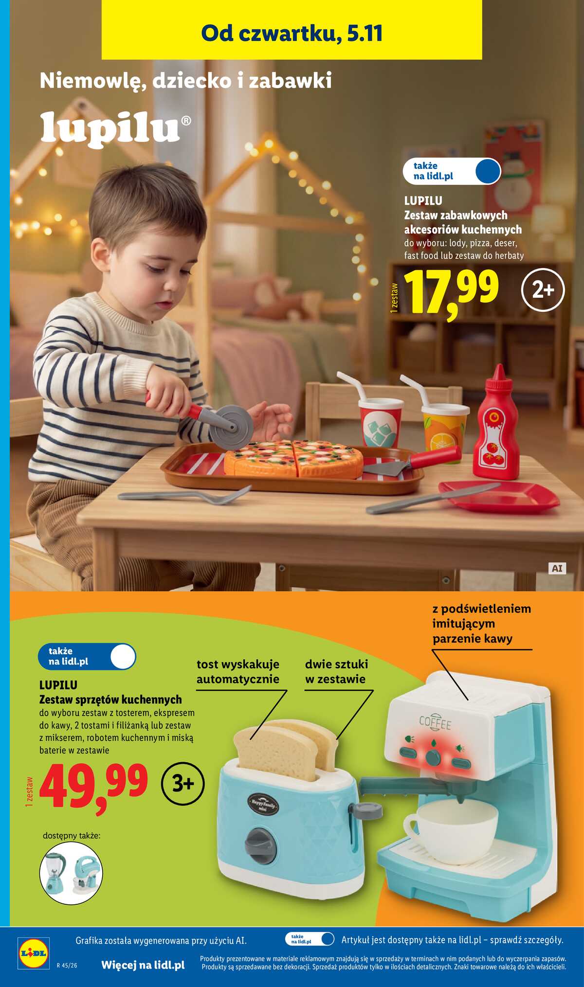 Leták Lidl Polsko 2.11.-8.11.2026 - Katalog strana 50