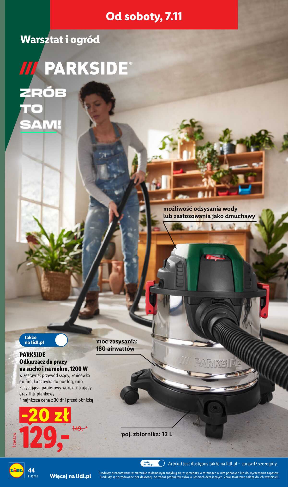 Leták Lidl Polsko 2.11.-8.11.2026 - Katalog strana 54