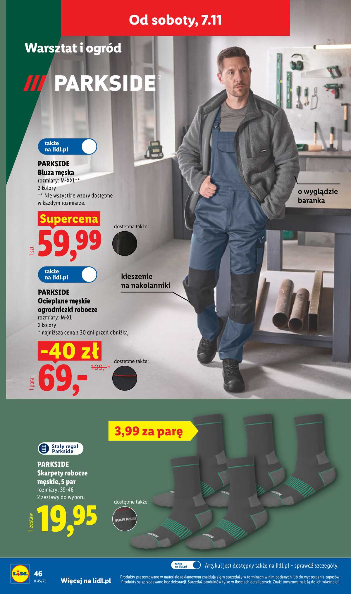 Leták Lidl Polsko 2.11.-8.11.2026 - Katalog strana 56