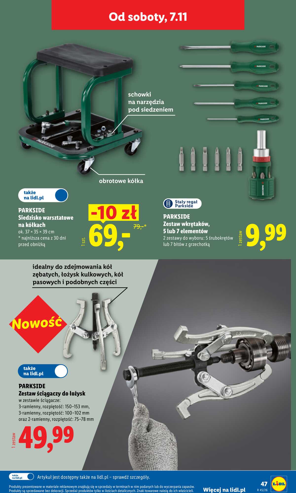 Leták Lidl Polsko 2.11.-8.11.2026 - Katalog strana 57