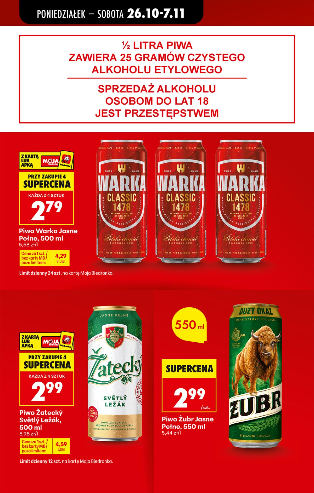Leták Biedronka Polsko 26.10.-1.11.2026 strana 11