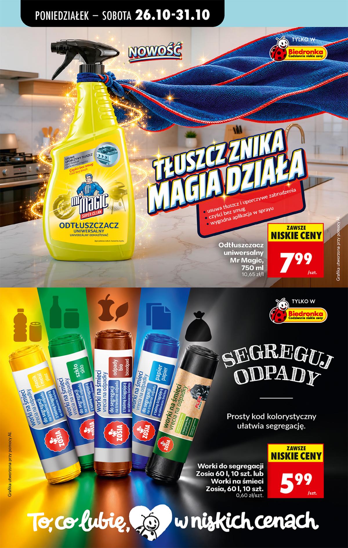 Leták Biedronka Polsko 26.10.-1.11.2026 strana 16