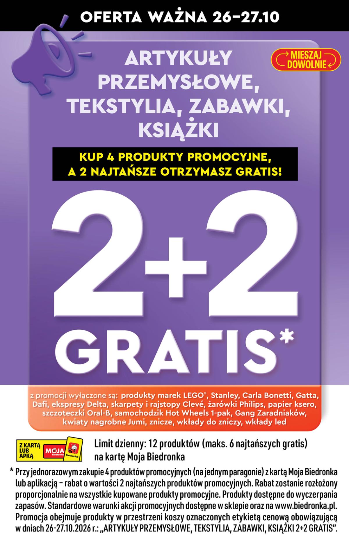 Leták Biedronka Polsko 26.10.-1.11.2026 strana 17