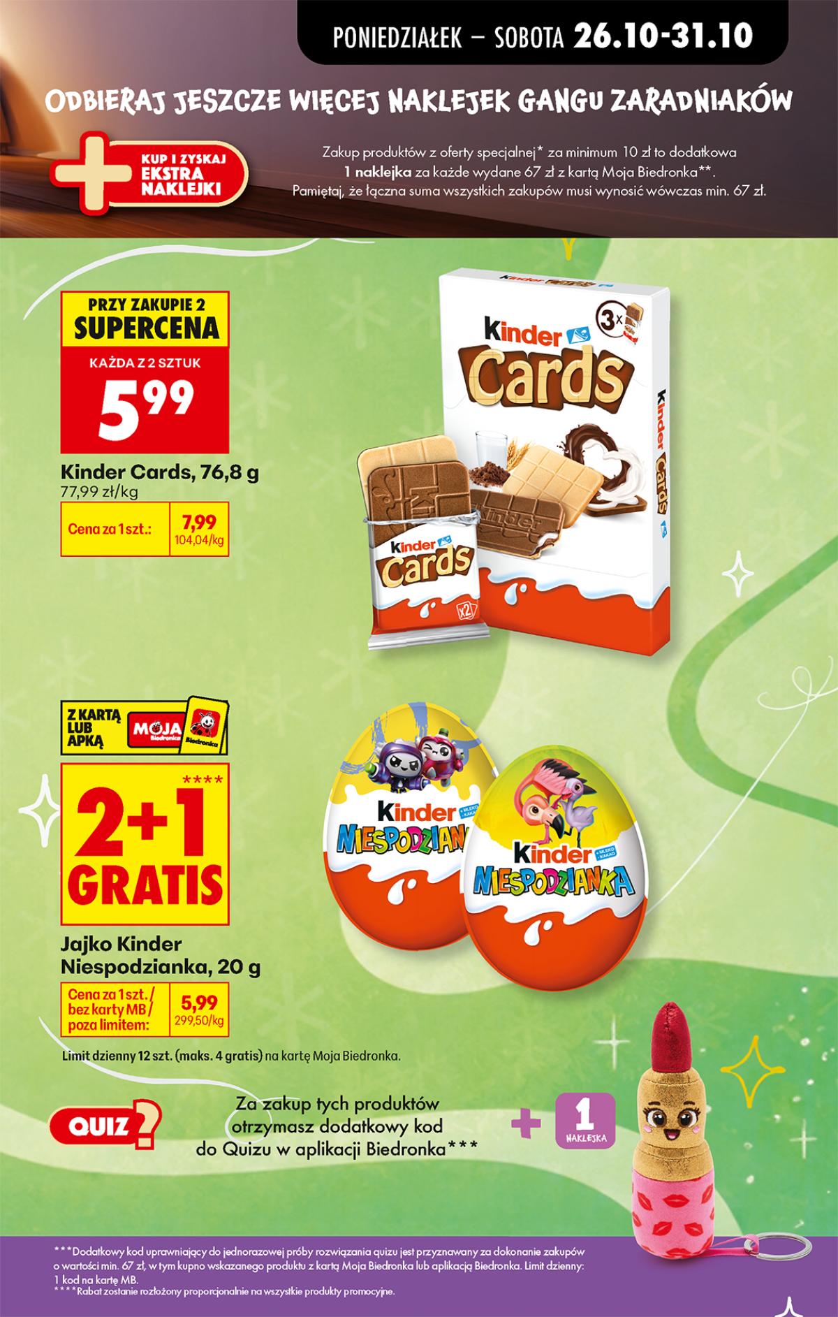 Leták Biedronka Polsko 26.10.-1.11.2026 strana 31