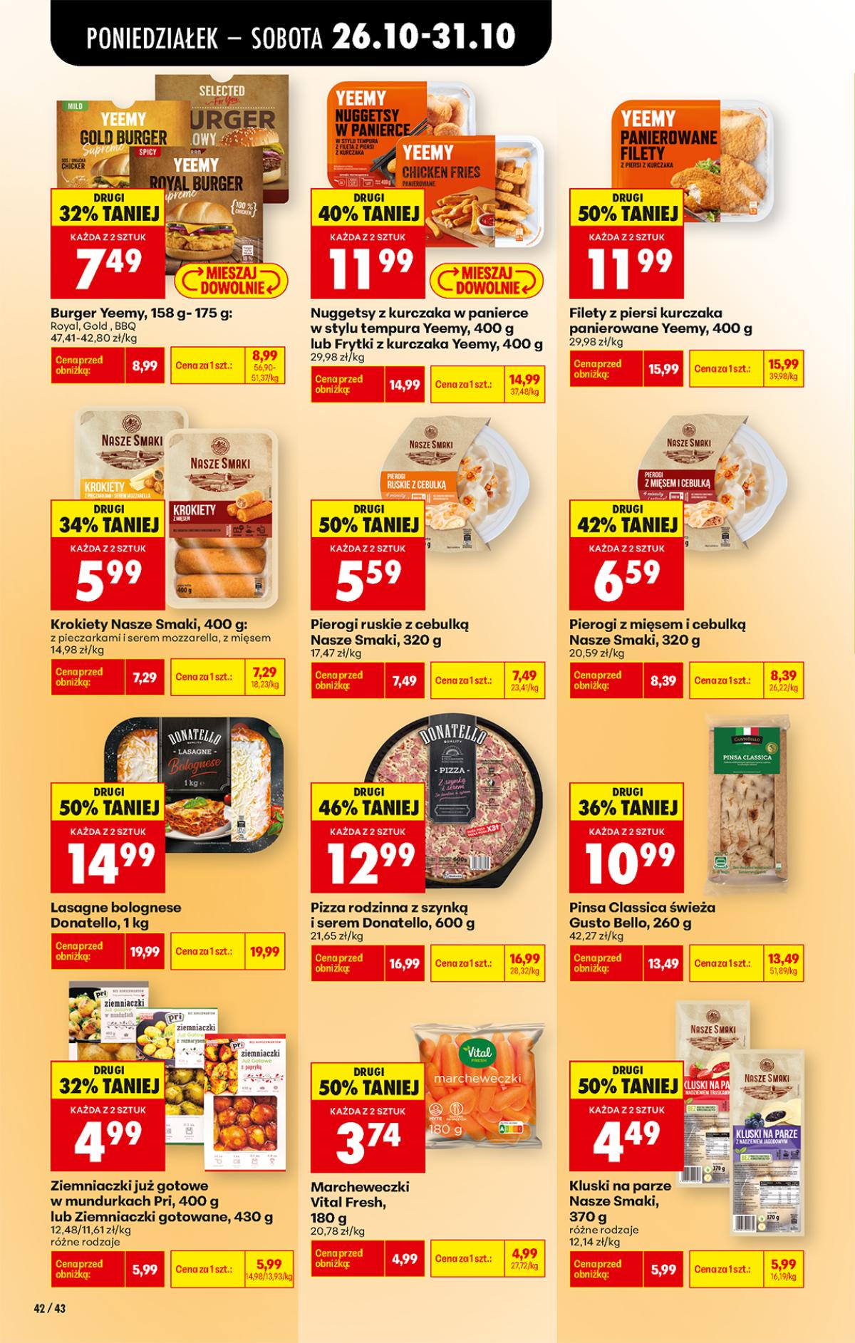 Leták Biedronka Polsko 26.10.-1.11.2026 strana 60