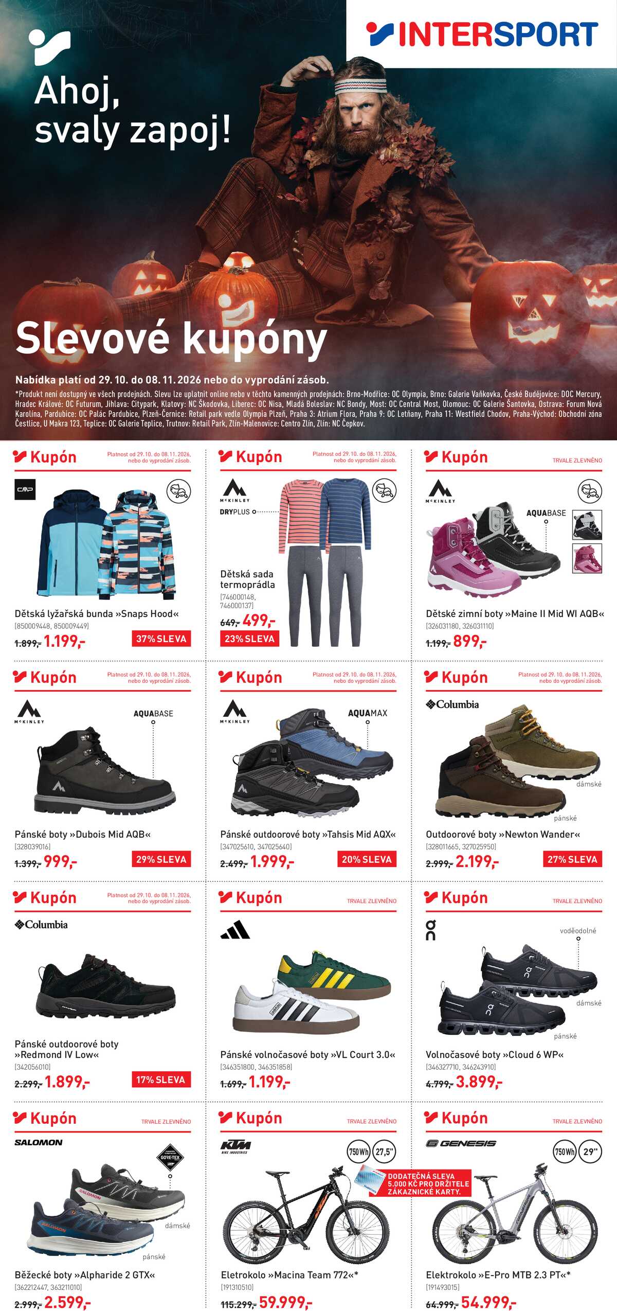 Intersport  od 29.10. do 8.11.2026 strana 1