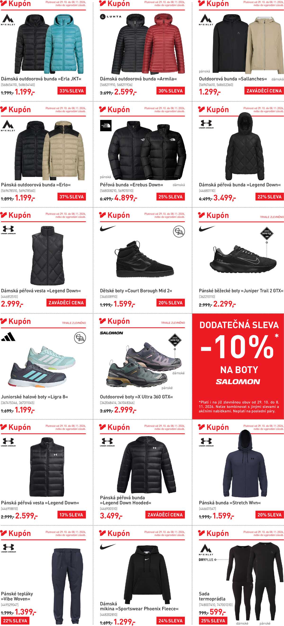 Intersport  od 29.10. do 8.11.2026 strana 2
