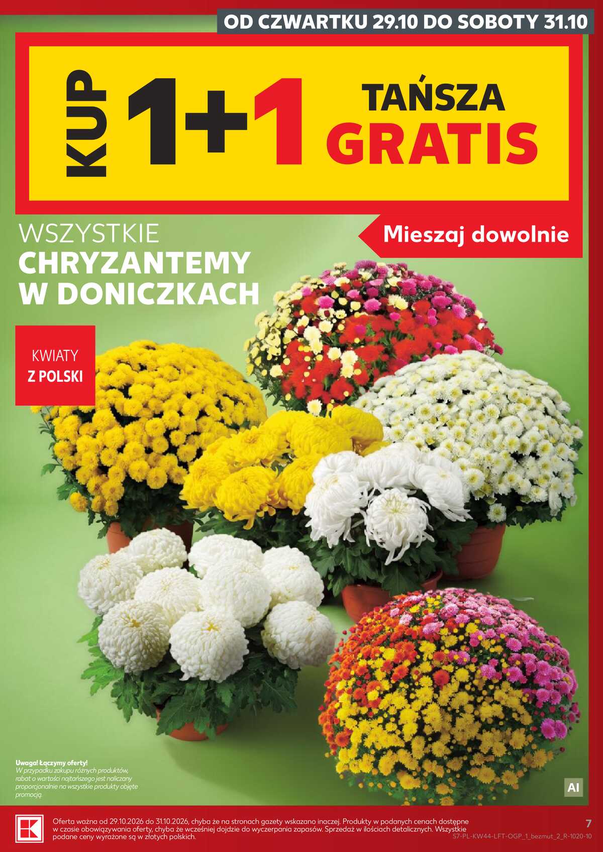 Leták Kaufland Polsko 29.10.-4.11.2026 - Týdenní zpravodaj strana 7