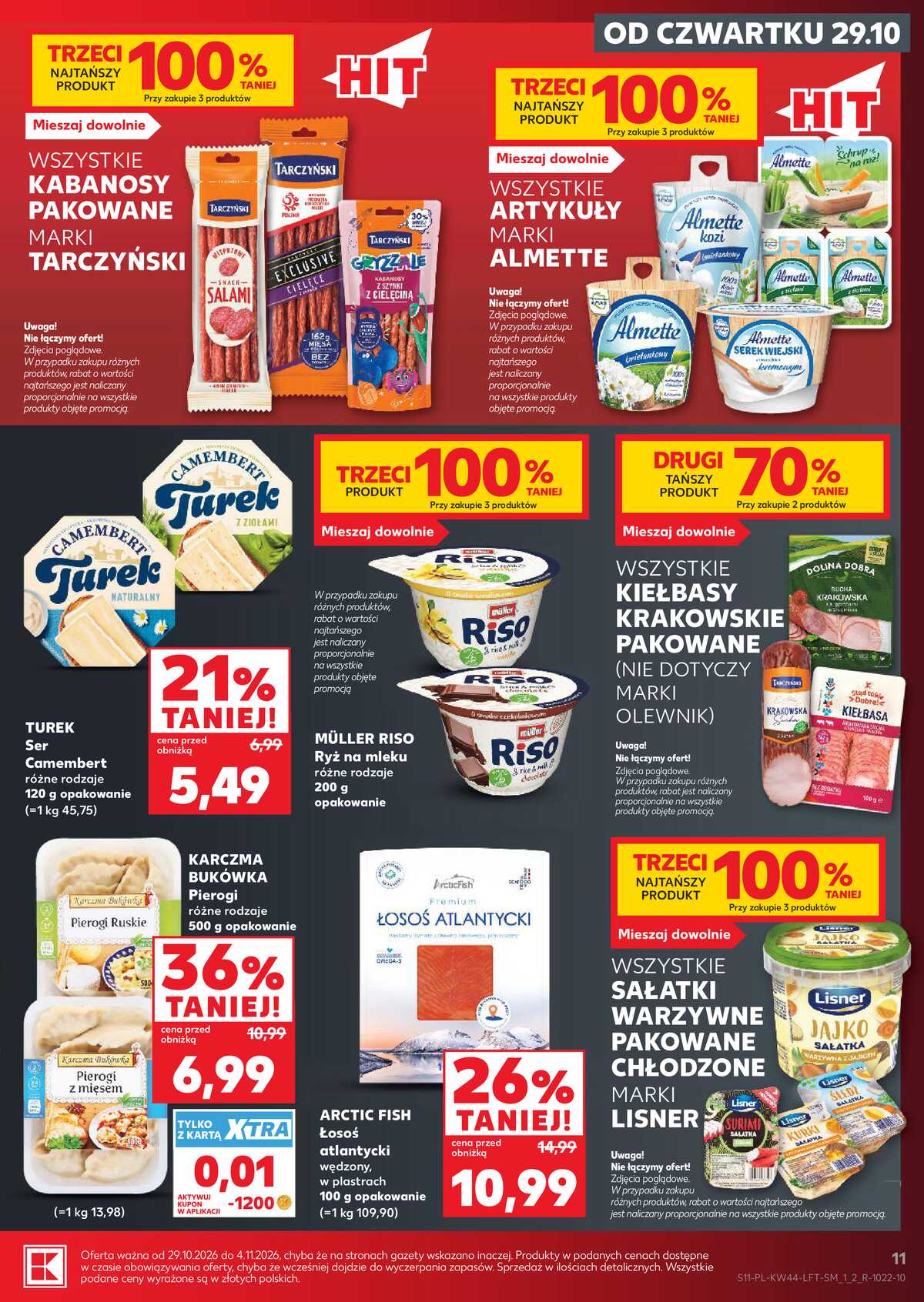 Leták Kaufland Polsko 29.10.-4.11.2026 - Týdenní zpravodaj strana 11